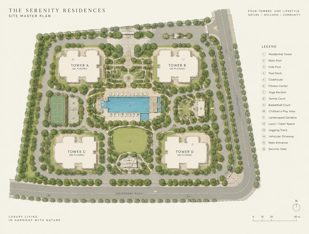 Godrej Verano master plan preview